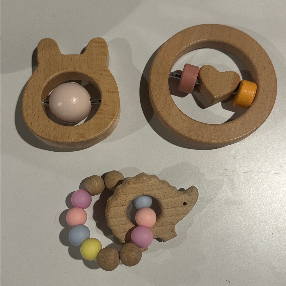 Wooden baby toys